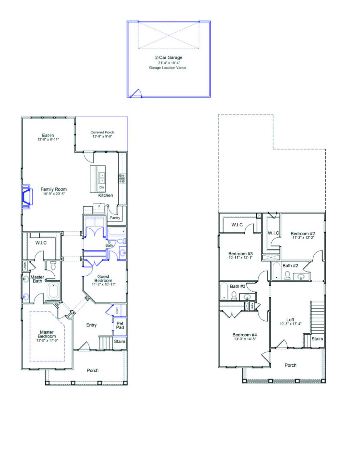 The Overland 2682 Sq.Ft. 5 Bed/4 Bath Showcase of
